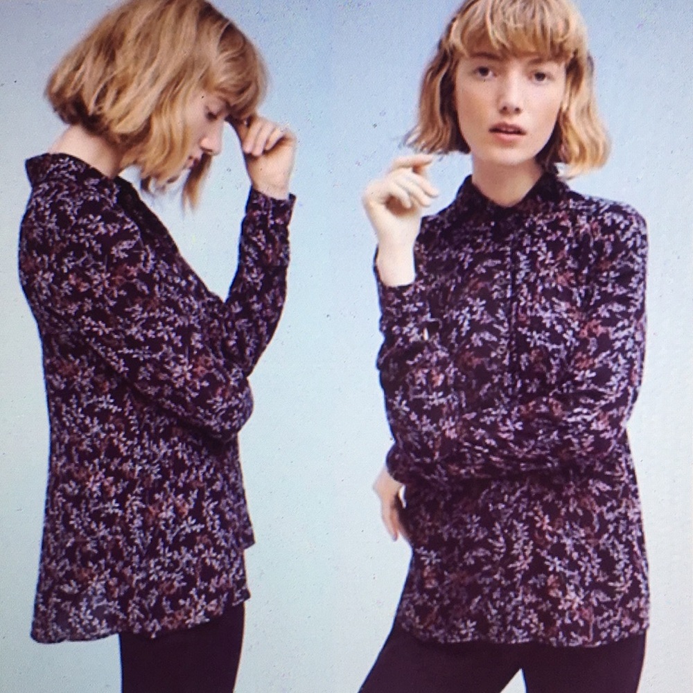 Anthropologie Maeve button down shirt